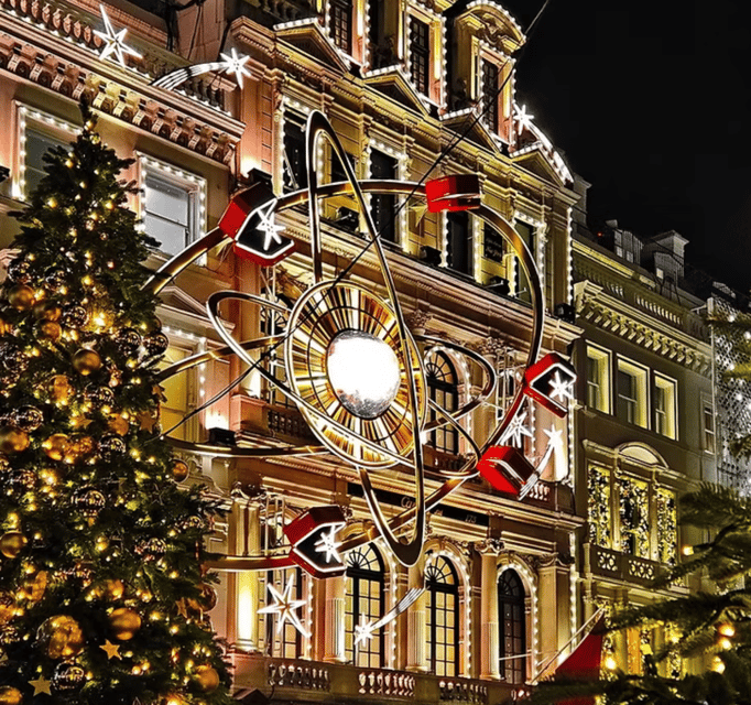 London: Christmas Lights Walking Tour - Meeting at Charing Cross: convenient tube access