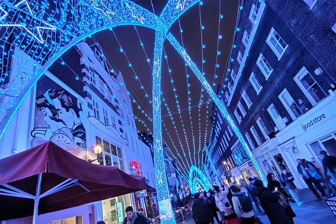 London Christmas Sparkle Private Walking Tour - A 4pm Christmas Lights Walk You Can Actually Enjoy