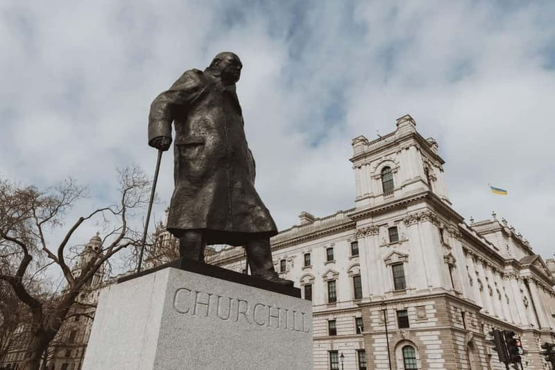 London: Churchill's Life & WW2 with Tour of War Rooms - From RAF Memorial to Big Ben: how the route sets the mood