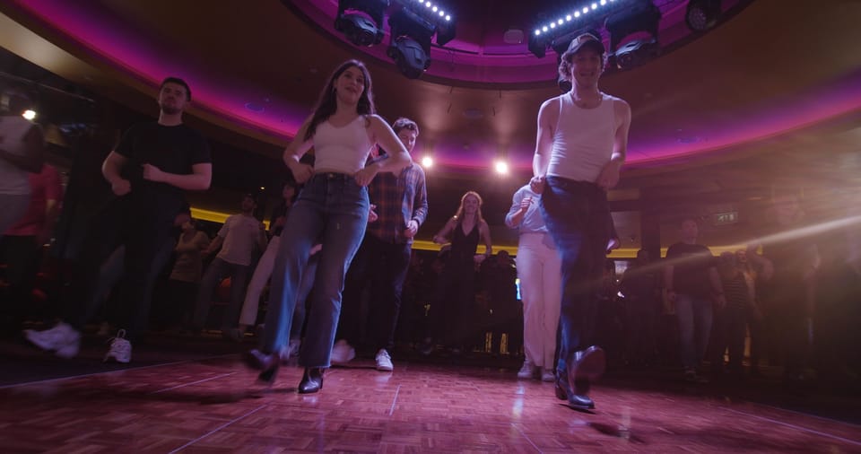 London: Country Music Party with Line Dancing, Two-stepping - Line dance lessons: from Electric Slide to Tush-Push confidence