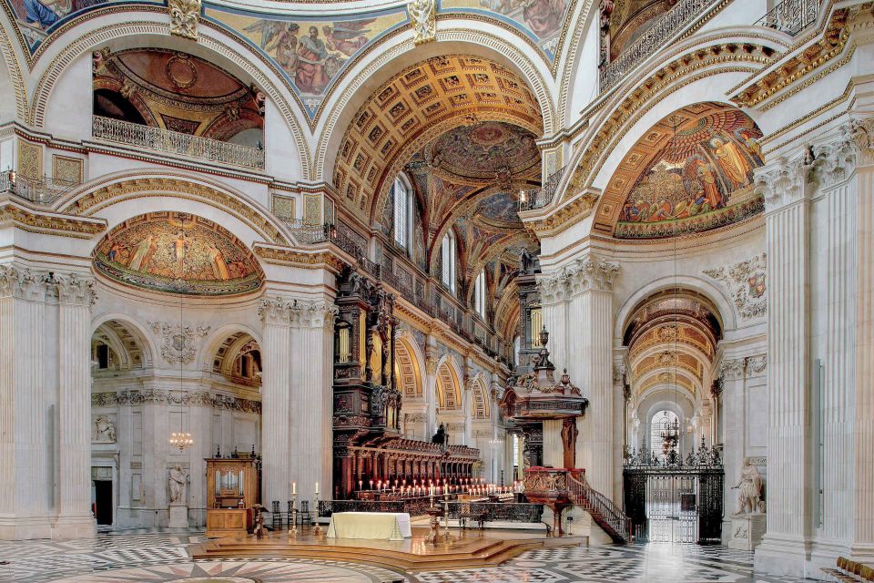 London: Crown Jewels Tour with River Cruise - St. Paul’s Cathedral: A Guided Look at the Dome and the Rebuild