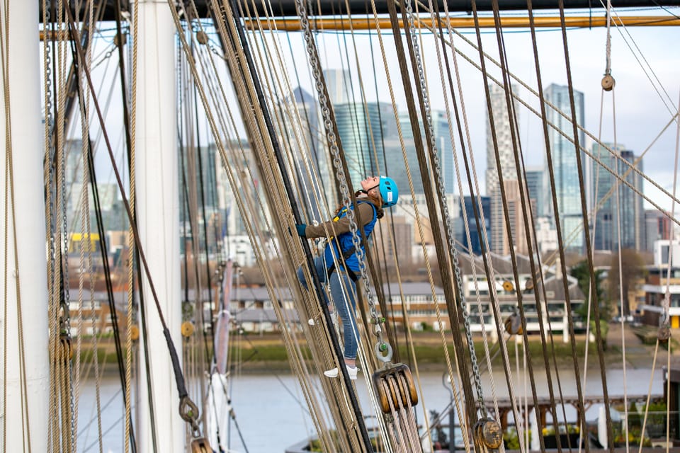 London: Cutty Sark Entry Ticket with Guided Rig Climb - Timing and the 2.5-hour visit window