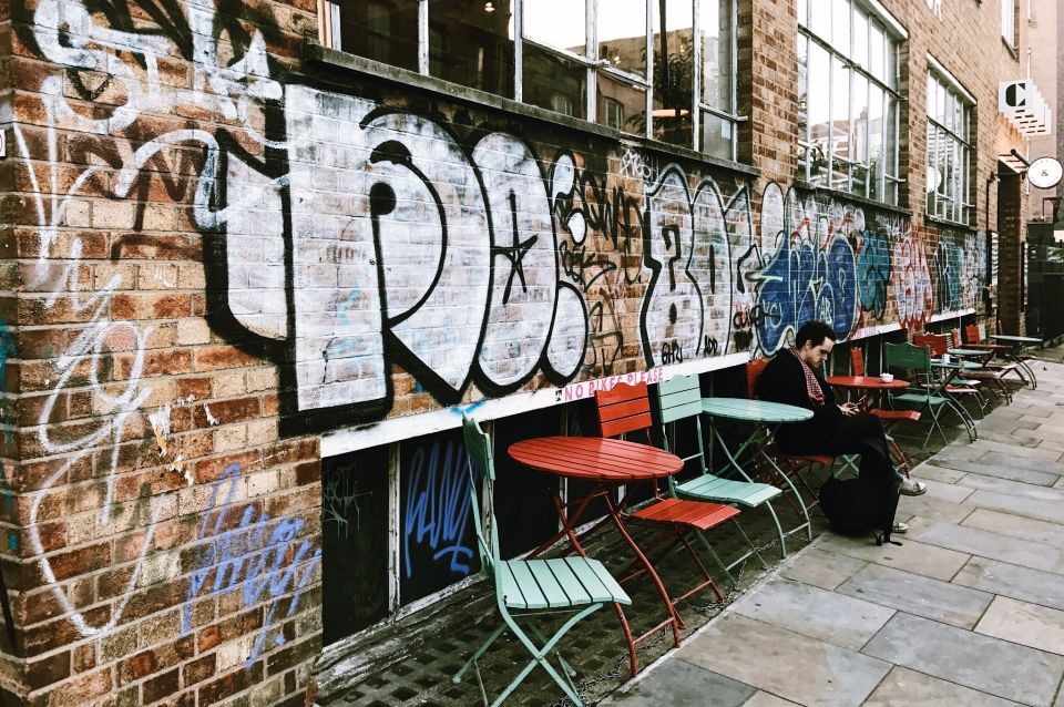 London East End - Guided Walking Tour 12 guests 2,5h - Old Spitalfields Market: art, architecture, and the market mindset