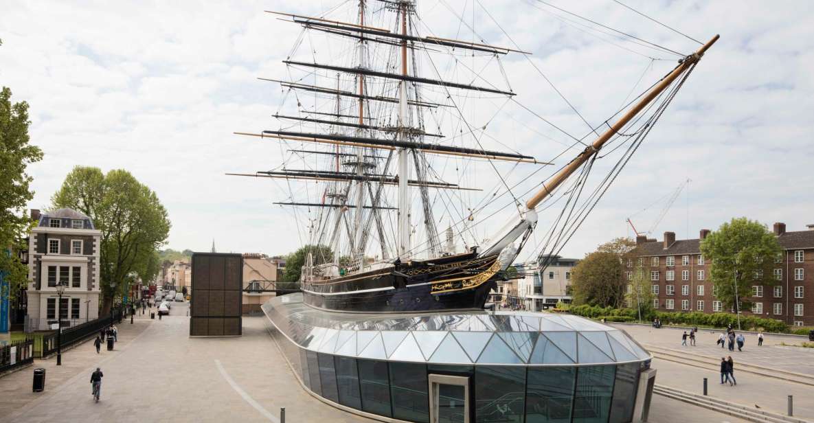 London: Entrance Ticket to the Cutty Sark - Walking underneath the copper hull for a view you can’t fake