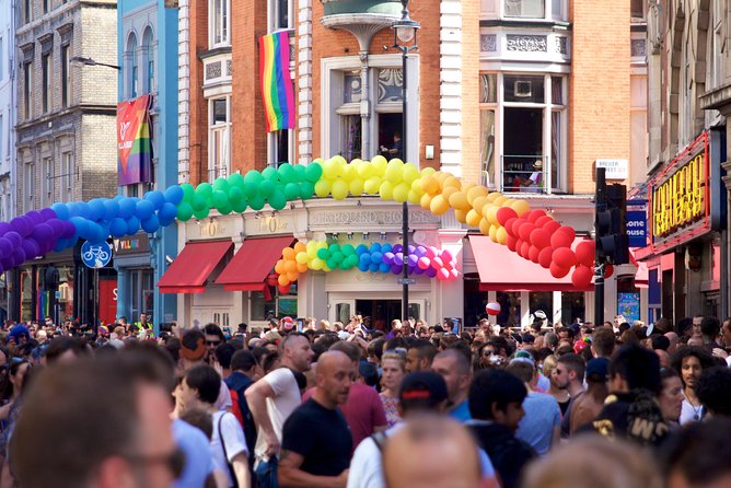 London Gay Tour with a Local, Soho’s LGBTQ+ Nightlife, Private & Custom - Stop 1: Soho’s main queer corridor, from bars to landmarks