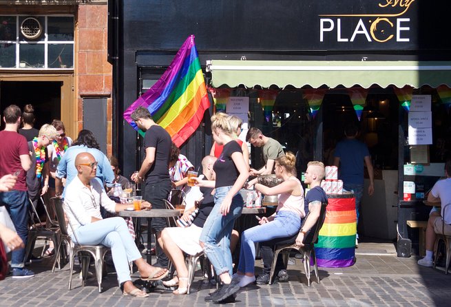London Gay Tour with a Local, Soho’s LGBTQ+ Nightlife, Private & Custom - Stop 2: a peaceful green pocket that changes the pace