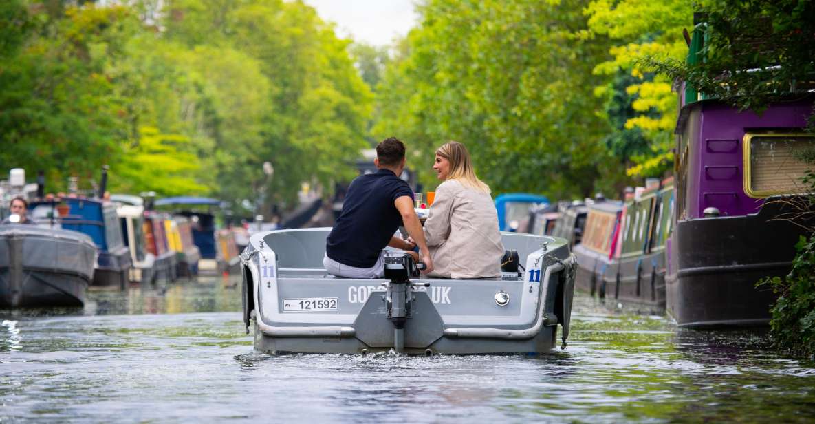 London: GoBoat Rental for Regent's Canal & Paddington Basin - Why steering your own electric picnic boat is such a good London move
