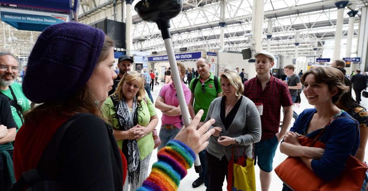 London: Guided Loo Tour - Starting at Waterloo Station toilets (and following the plunger)