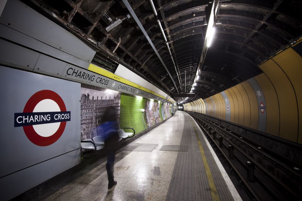 London: Guided Tour of Hidden Tube Station at Charing Cross - Price and time: what $60.61 buys you (75 minutes)