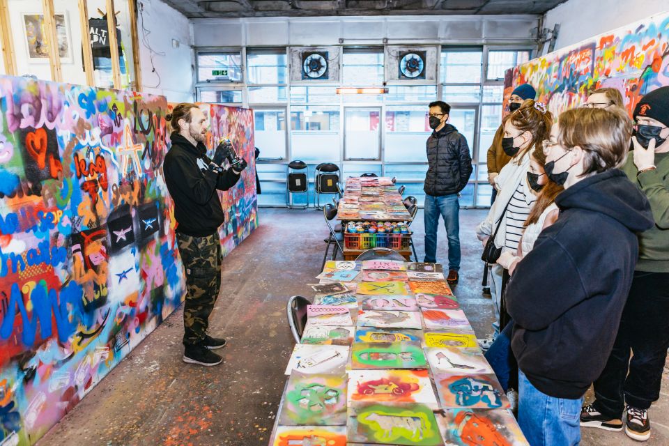 London: Half-Day Street Art Tour and Workshop - The workshop: stencils, spray-paint basics, and a take-home piece