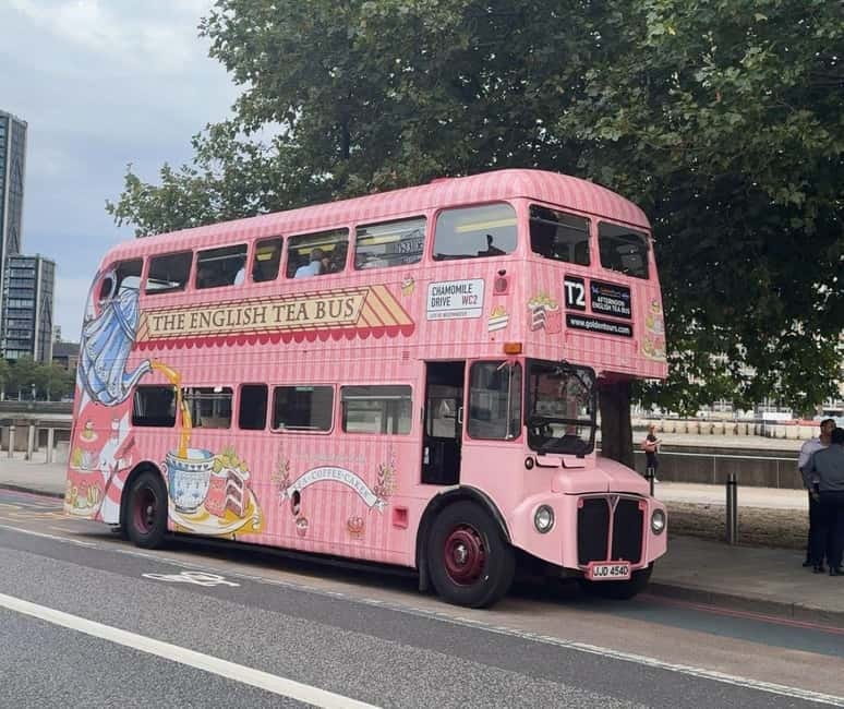 London: "Here We Go Again" Afternoon Tea Bus - Key things to know before you buy