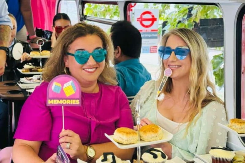 London: "Here We Go Again" Afternoon Tea Bus - How the Here We Go Again bus day actually feels
