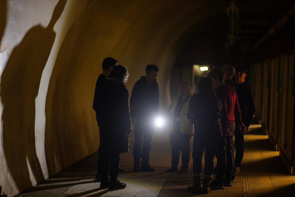 London: Hidden Tube Tour of Holborn's Secret Platforms - First look behind the scenes: stepping into the disused areas