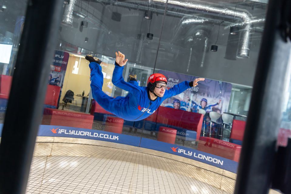 London: iFLY Indoor Skydiving at The O2 Entrance Ticket - Your first flight: learning the basics with an instructor close by