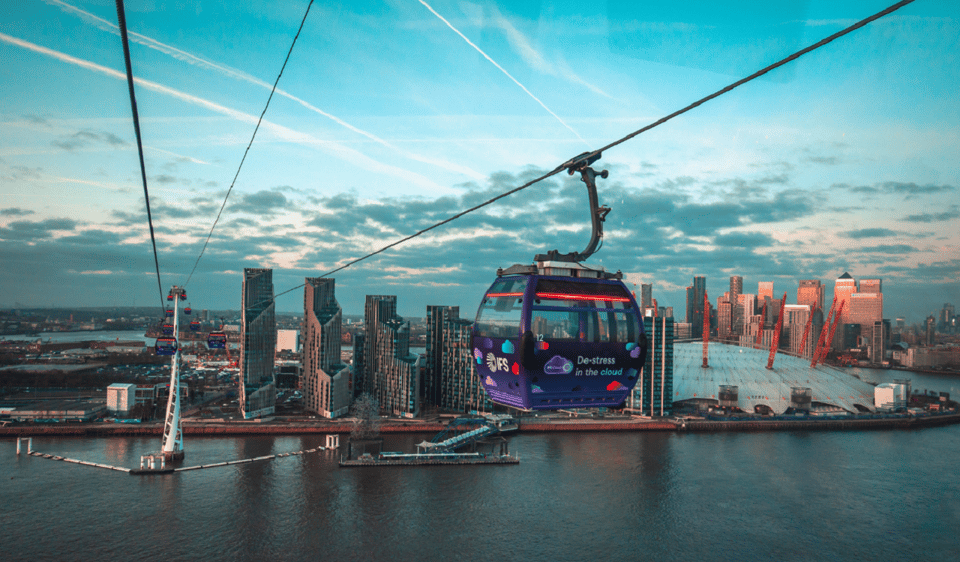 London: IFS Cloud Cable Car Champagne Experience - Fast-track access: what it really changes