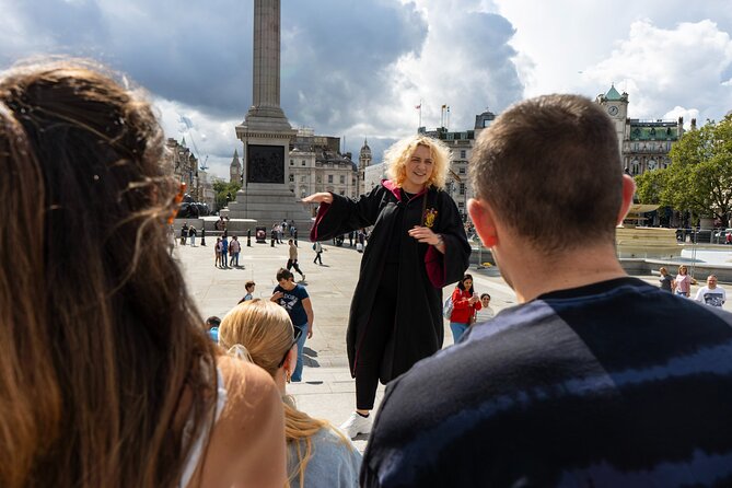London: Interactive Harry Potter Walking Tour - Trafalgar Square and Whitehall: where Gringotts inspiration gets grounded