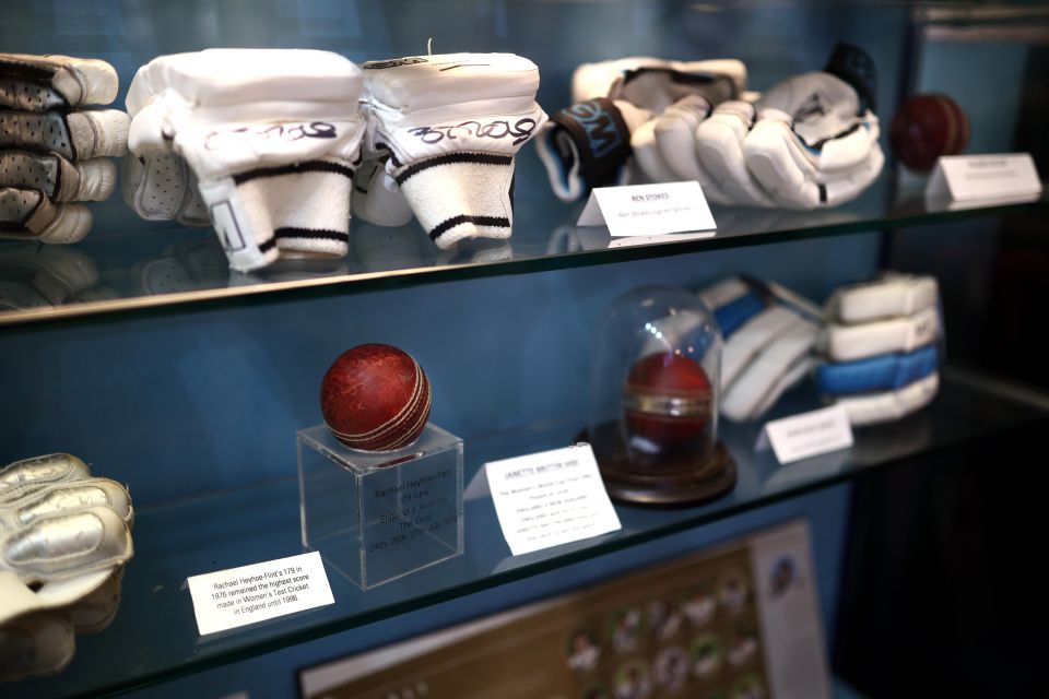 London: Kia Oval Cricket Ground Tour - The TMS broadcast studio and corporate-area views