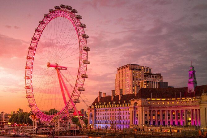 London Landmark Walking Tour & Ride The London Eye - Buckingham Palace and Green Park: the royal start that sets the tone