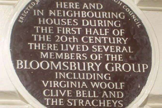 London Literary Private Walking Tour Of Bloomsbury - Woburn Walk: Yeats outside views, not a full museum stop