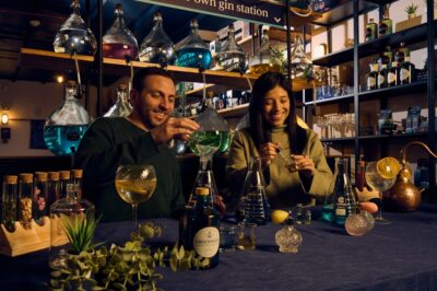London: Make Your Own Gin Workshop with Take-home Bottle - Greenwich Distillery Shop & Tasting Rooms: where the workshop starts