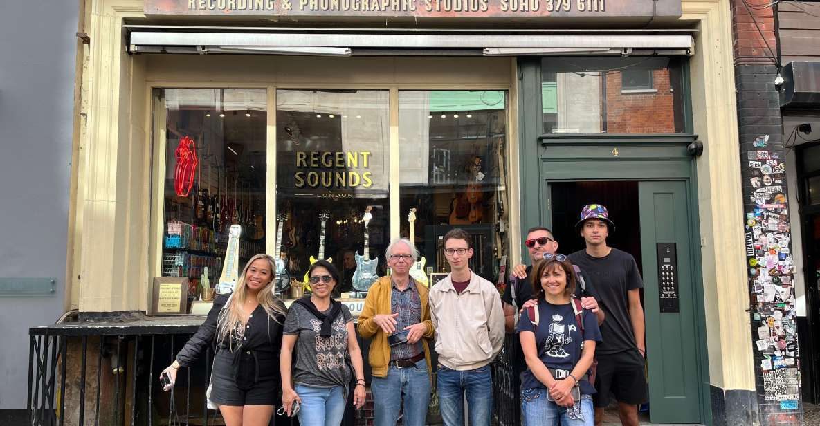 London: Music walking tour of Soho - Getting oriented at the Dominion Theatre (Tottenham Court Road)