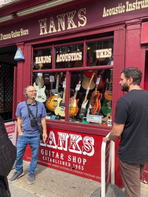 London: Music walking tour of Soho - Soho Lofts and record-shop energy (where careers collide)