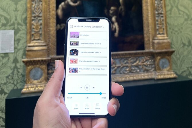 London National Gallery Self-Guided Tour with App (No Tickets) - National Gallery, no waiting around: the offline app advantage