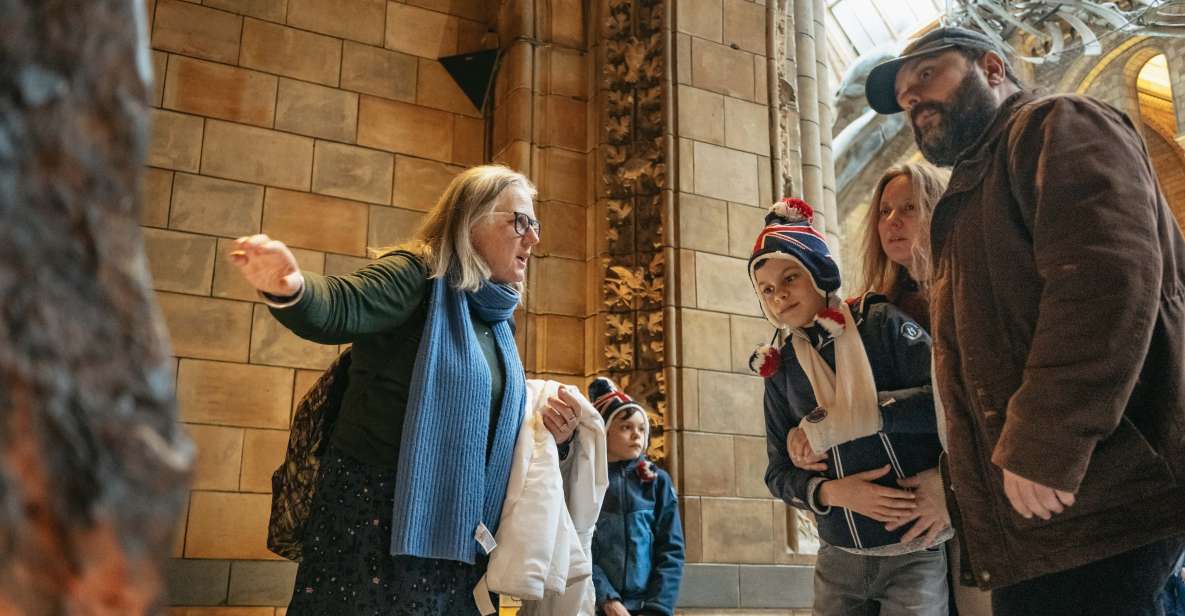 London: Natural History Museum Private Guided Family Tour - The Dinosaur Galleries: Skeletons, Hands-On Fun, and Questions That Stick