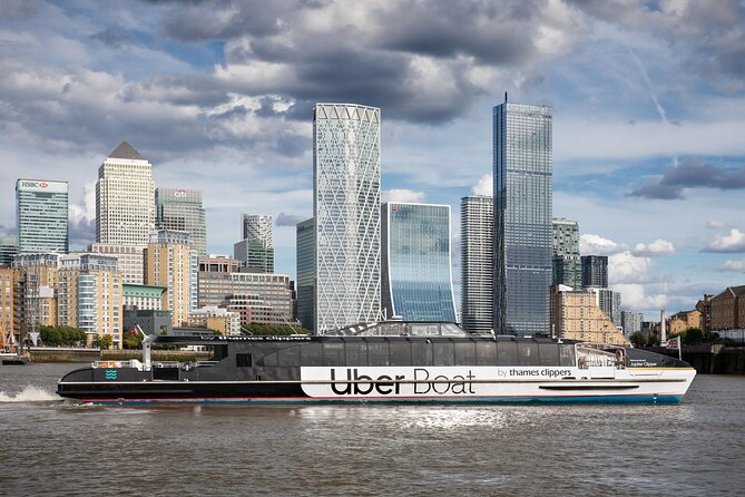London: Naval College + Painted Hall + Uber Boat: One Way Trip - Uber Boat by Thames Clippers: the one-way cruise that keeps you moving