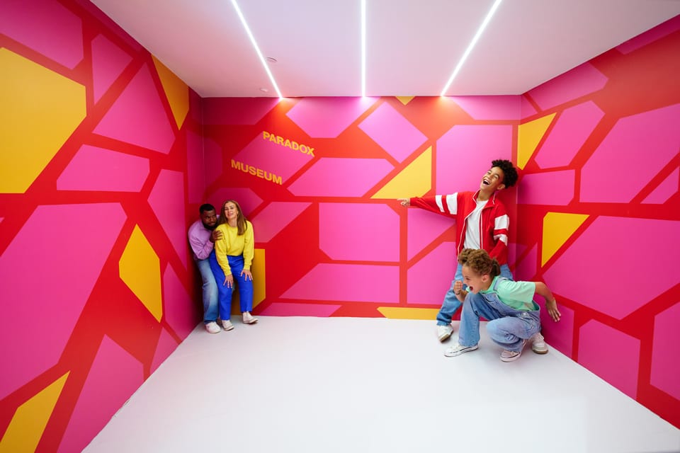 London: Paradox Museum Entry Ticket - Finding the Place: 90 Brompton Road, Opposite Harrods