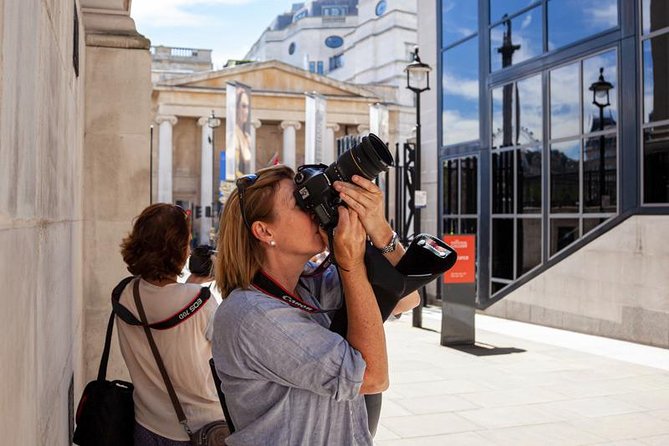 London Photography Tour - Private Tour - Leicester Square: light, portraits, and experimenting from new angles