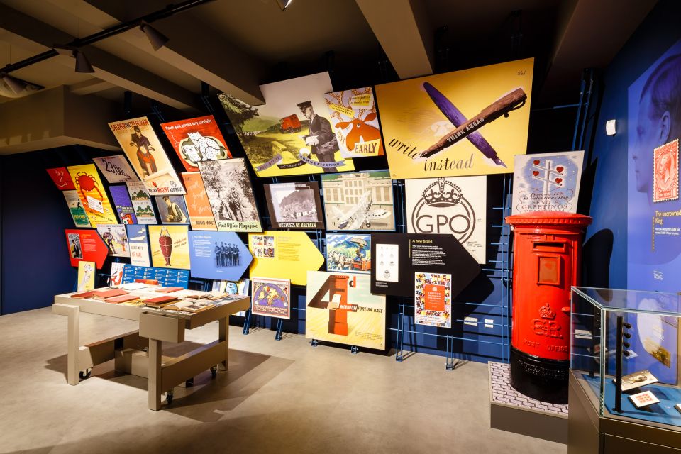 London: Postal Museum Entry Ticket and Underground Rail Ride - The Postal Museum galleries: interactive games plus real artifacts