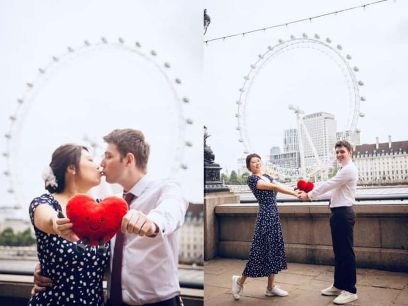 London: Private Couples Photography Session with Landmarks - A private couples photoshoot with London icons as your backdrop