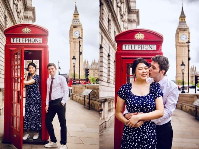 London: Private Couples Photography Session with Landmarks - Why the 15 or 30 photo choices feel like good value