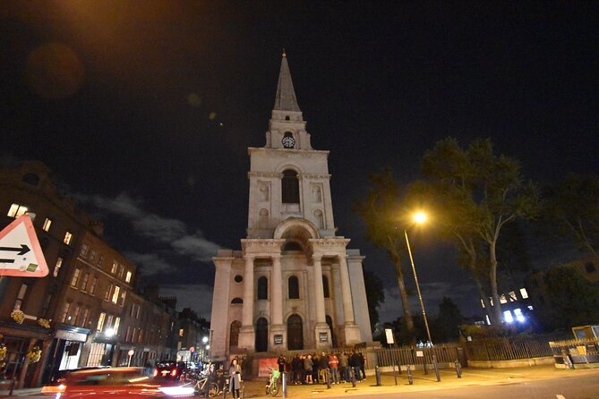 London Private Jack The Ripper Tour - Stop 2: outside the Working Lads Institute and the inquest system