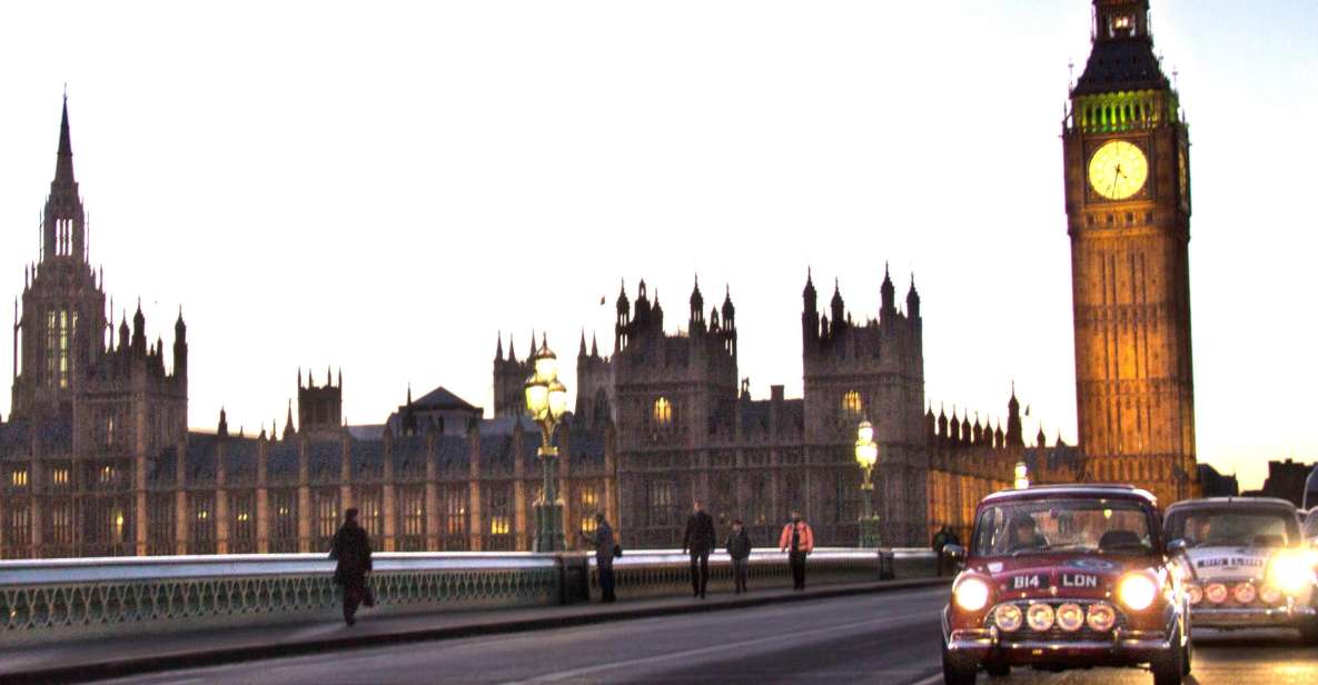 London: Private Panoramic 2-Hour Tour in a Classic Car - Major sights you’ll see: Parliament, St. Paul’s, and The Shard