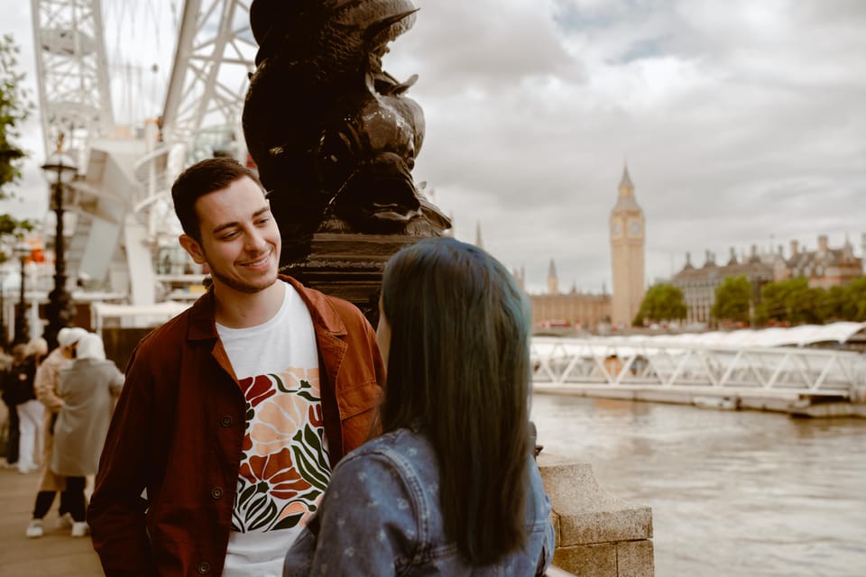 London: Private Photography with Professional Photographer - The Hidden Part of the Experience: Photo Stops + Walking Frames