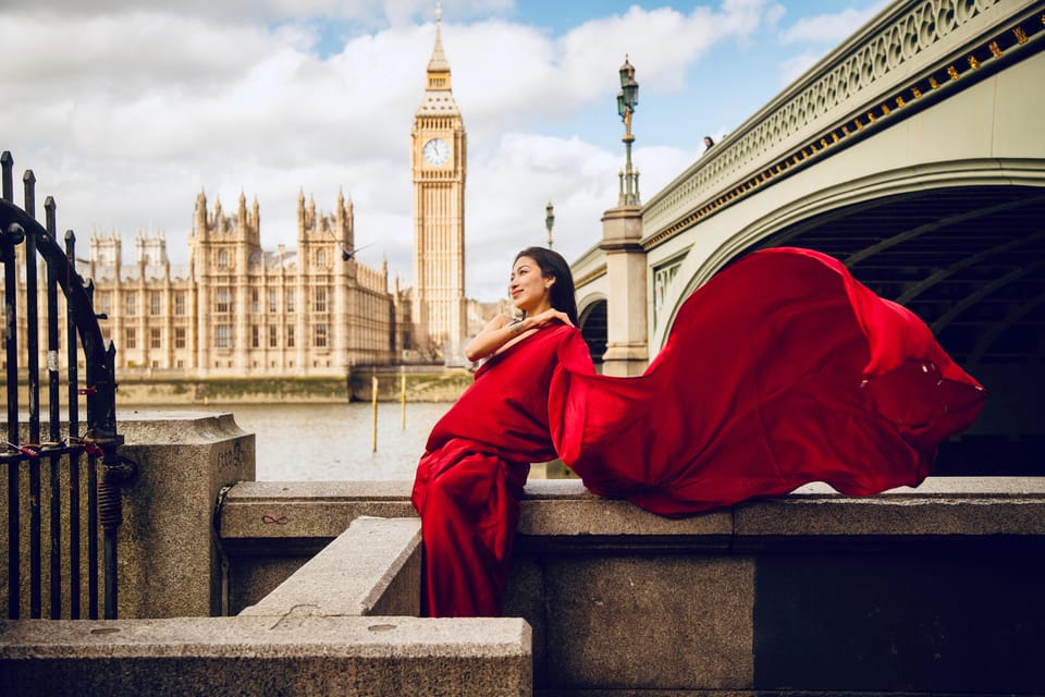 London: Private Photoshoot with Video Clip Option - Video clip upgrade: a 1-minute souvenir for modern sharing