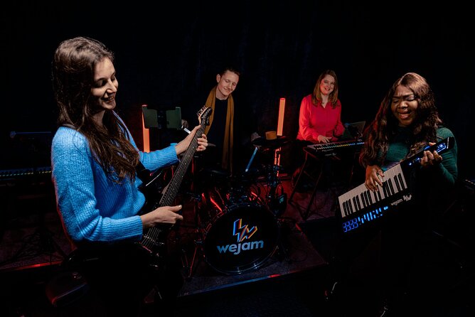 London: Rock On! Camden's Interactive Rockstar Experience - Recording Your Performance: Leaving With a Real Souvenir