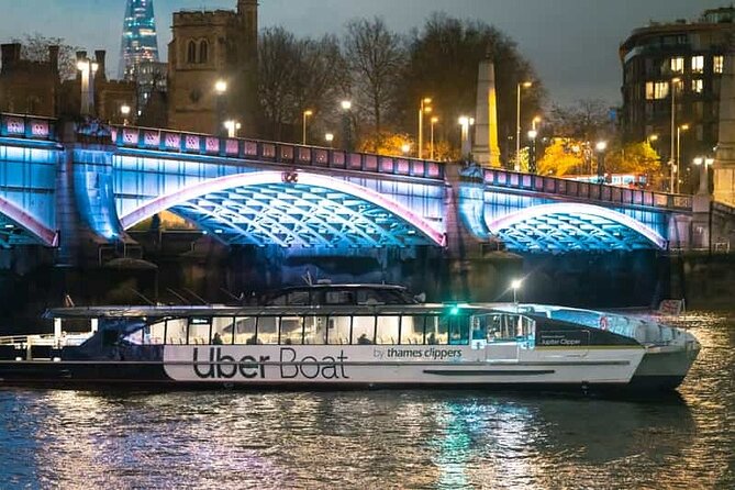 London Roundtrip Thames Cruise Uber Boat by Thames Clippers - Where you board: Westminster Pier and the Central/East zone rules
