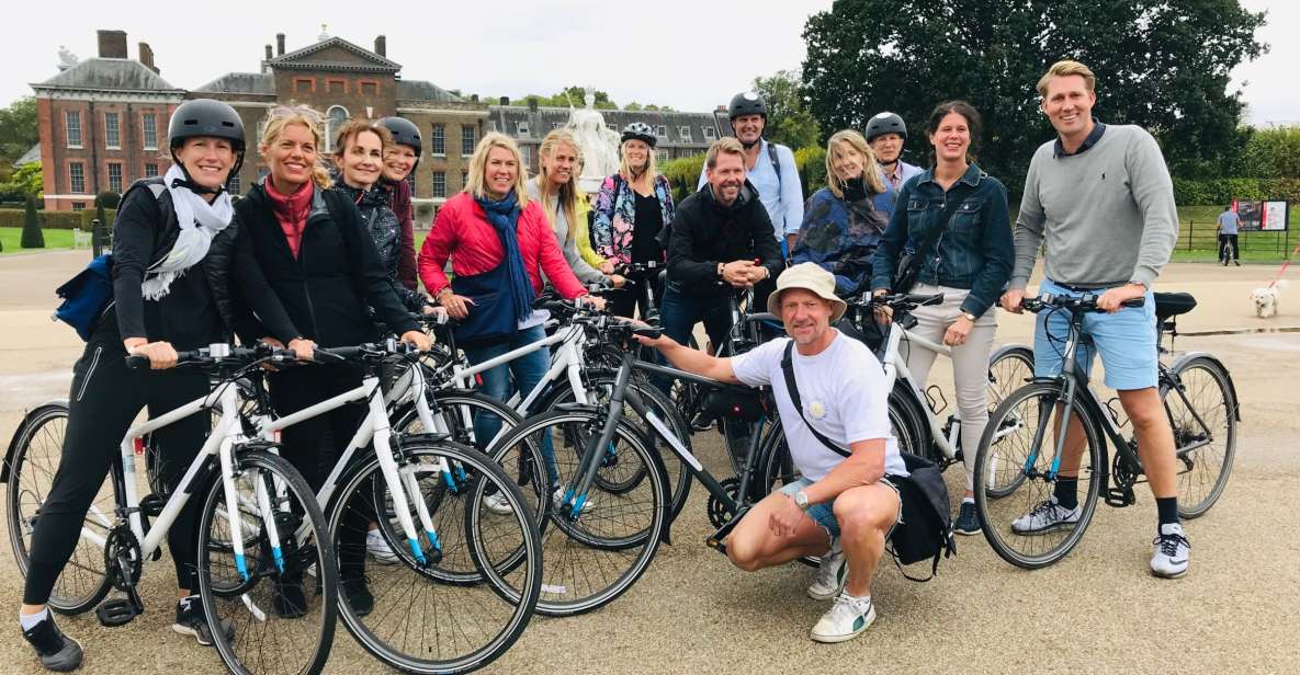 London: Royal Parks and Palaces Afternoon Bike Tour - Big Ben selfie moment and the ride back through the parks