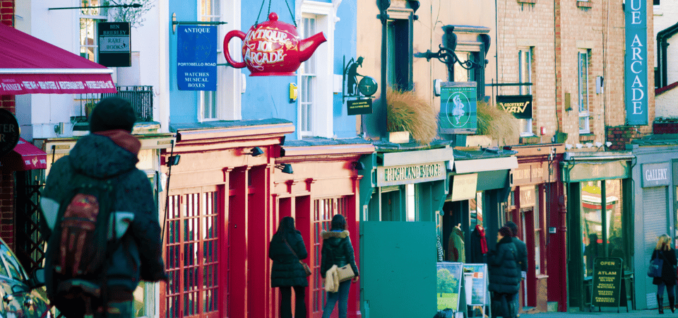 London: Self-Guided Notting Hill Walking Tour with an APP - Notting Hill Gate to Westbourne Park Station: a practical movie-and-mews route