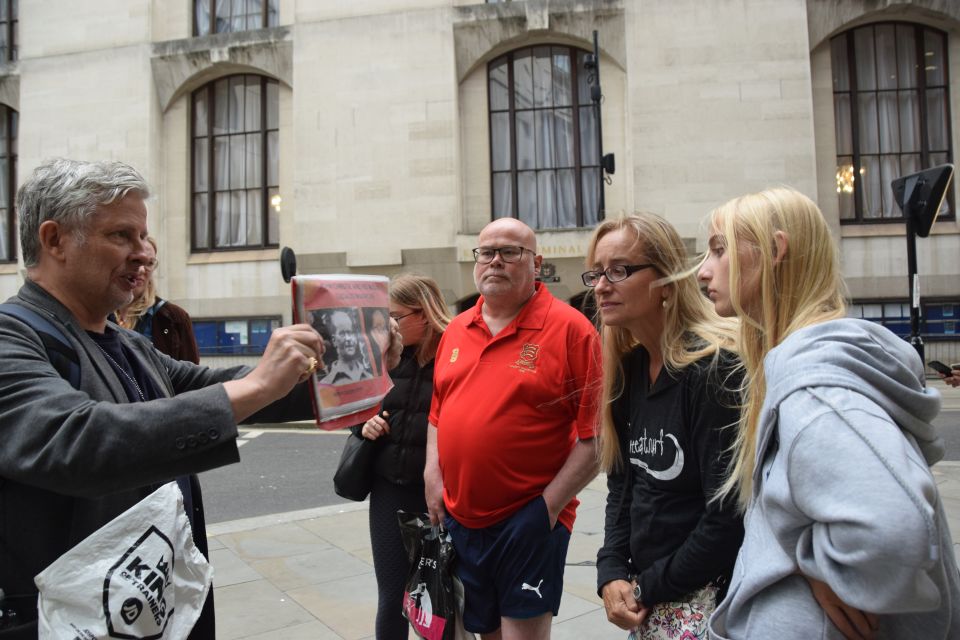 London: Serial Killers of London Guided Walking Tour - What You’ll See: Former Crime Scenes with Photos, Not Just Storytelling