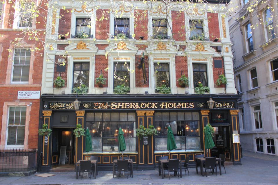 London: Sherlock Holmes Guided City Walking Tour - Central London photo stops that set up later clues