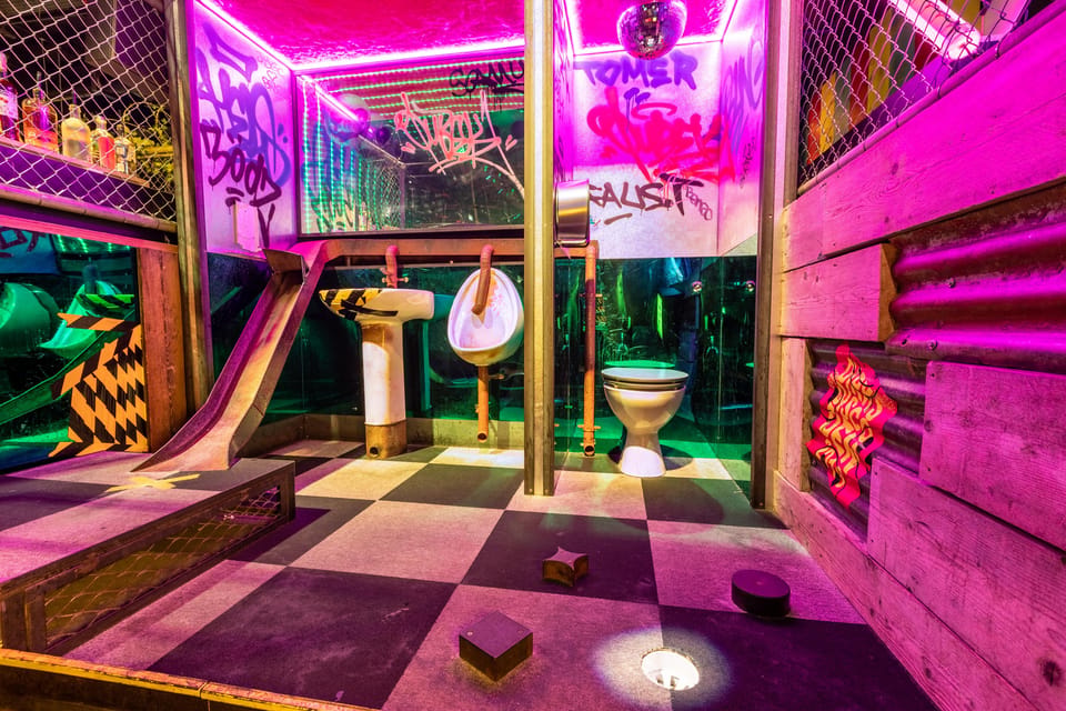 London: Shoreditch Junkyard Golf Tickets for 9 or 18 Holes - Choosing your course: four themes with very different energy