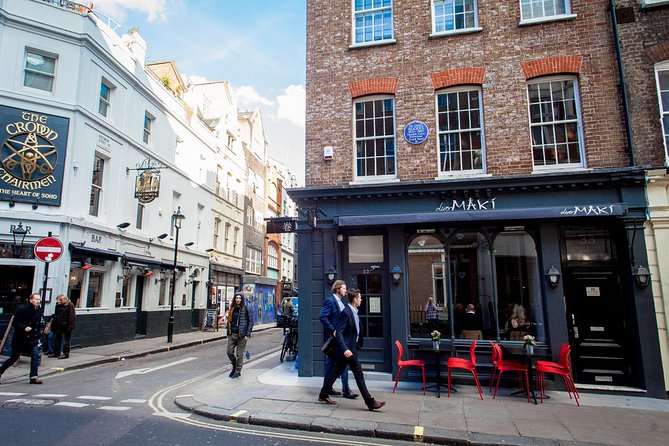 London Soho District Guided Walking Tour Semi-Private 12ppl Max - The Blue Posts Pub and Berwick Street Market: Drink, Snack, and Watch London Live