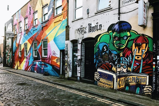 London Street Art Tour of the East End Semi-Private 12ppl Max - Price and value: what $59 buys you in real time