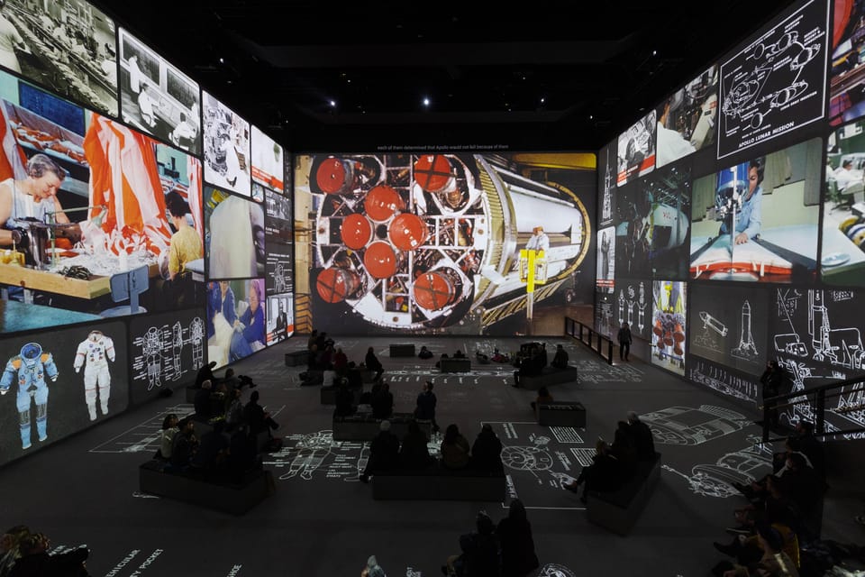 London: The Moonwalkers: A Journey with Tom Hanks Exhibition - The visuals and sound: where Lightroom earns its ticket price