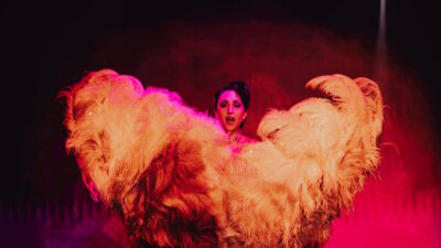 London: The Saturday Supershow Cabaret at Phoenix Arts Club - The moment the show starts: hosts, piano, and audience energy
