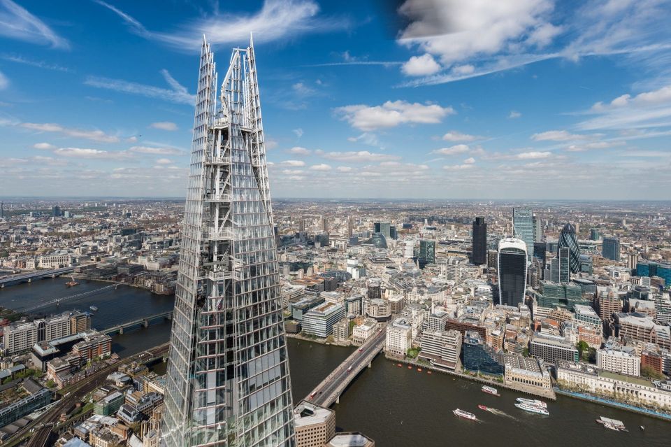 London: The Shard Entry Ticket with Champagne - The Shard views with champagne: why this ticket works